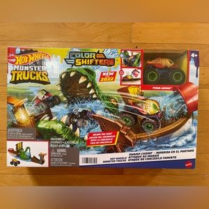 Hot Wheels Monster Trucks Color-shifter Playset